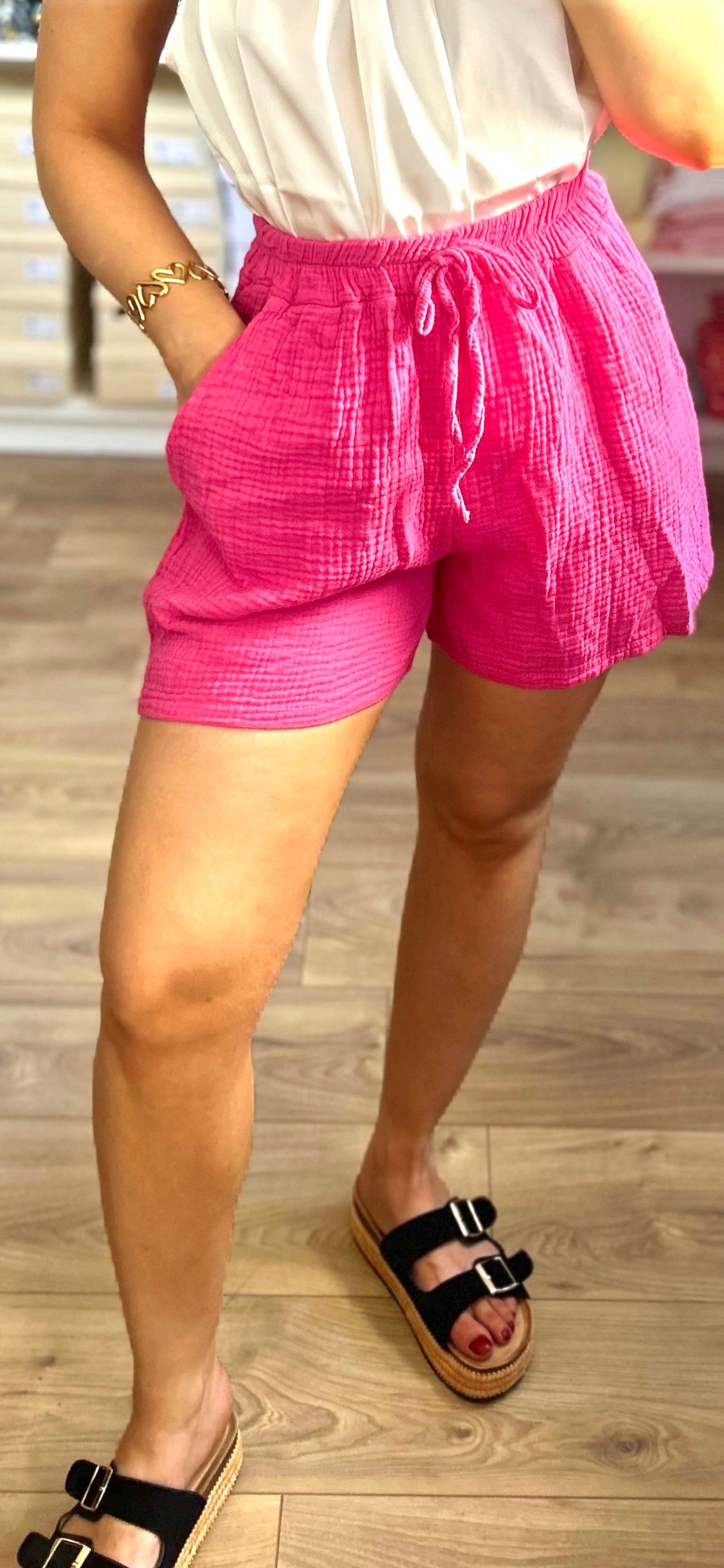 Short Charlie Fuchsia