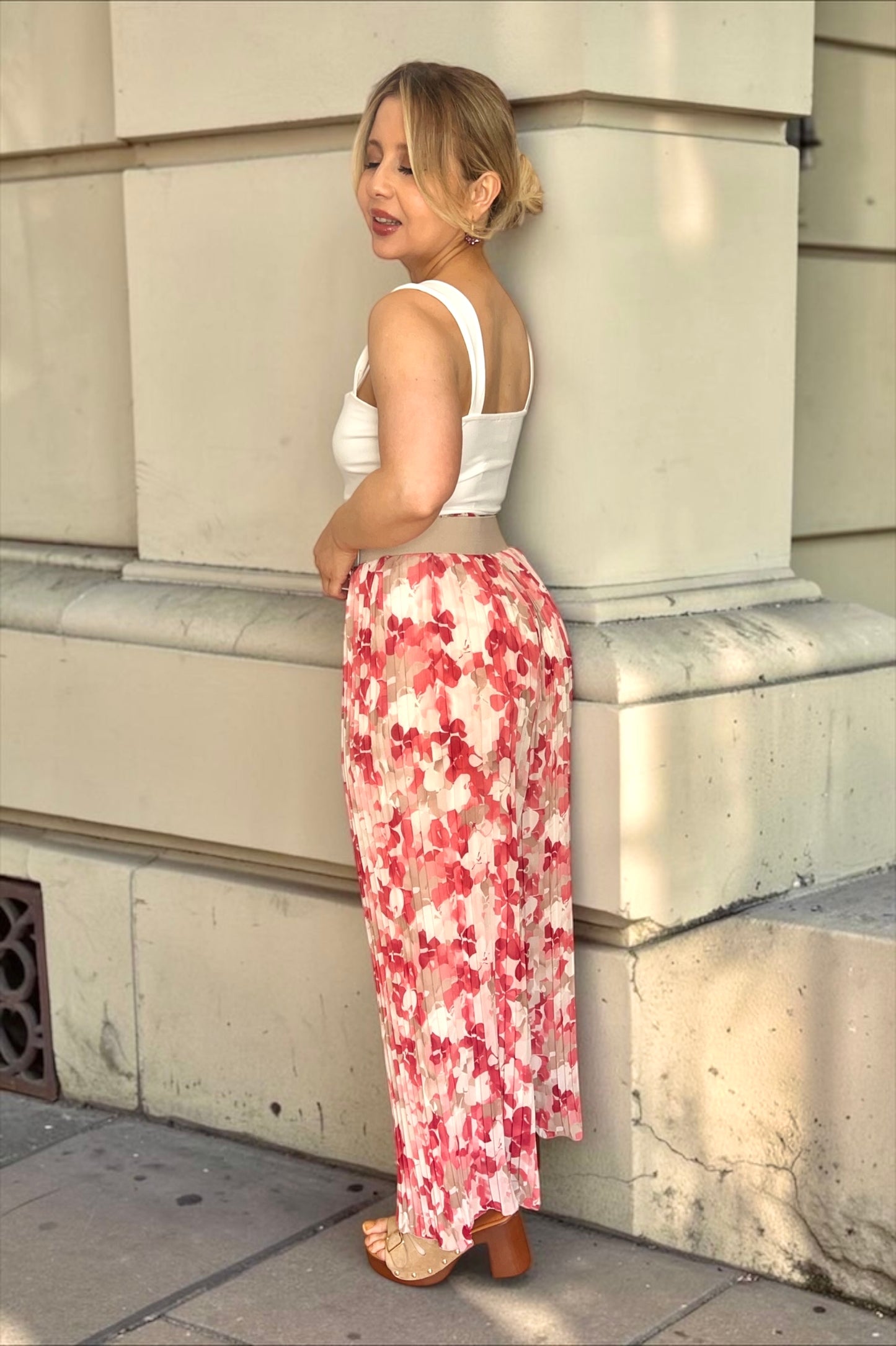 Pantalon Yumi à fleurs Grenadine