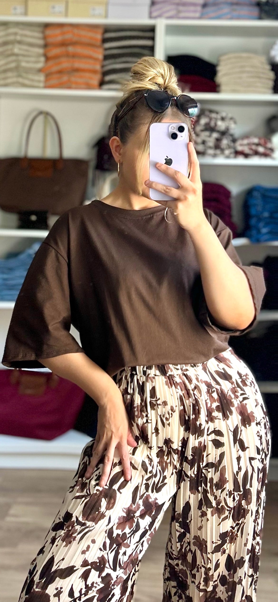 T-shirt Néo Chocolat
