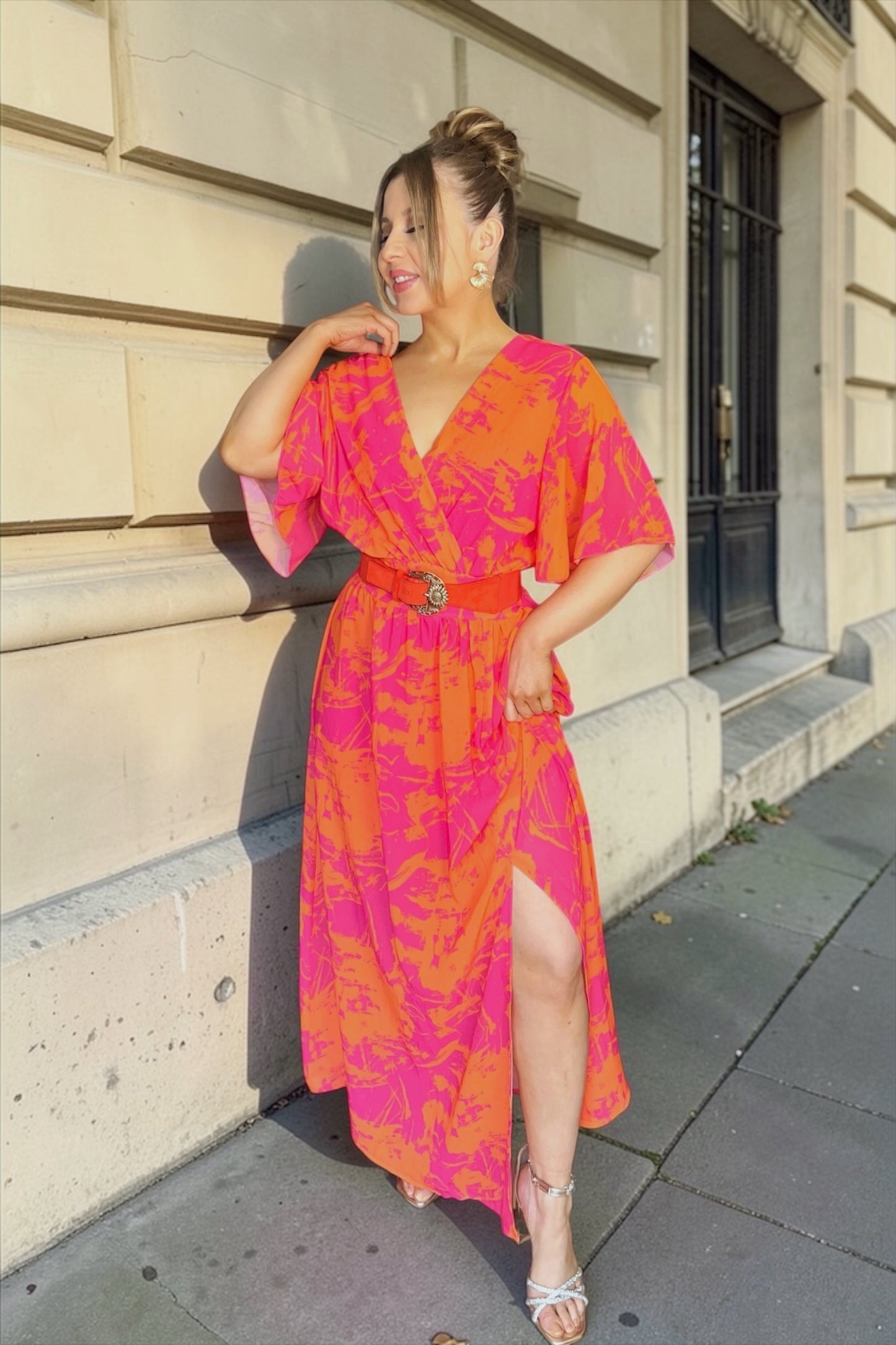 Robe Soline Orange Rosé