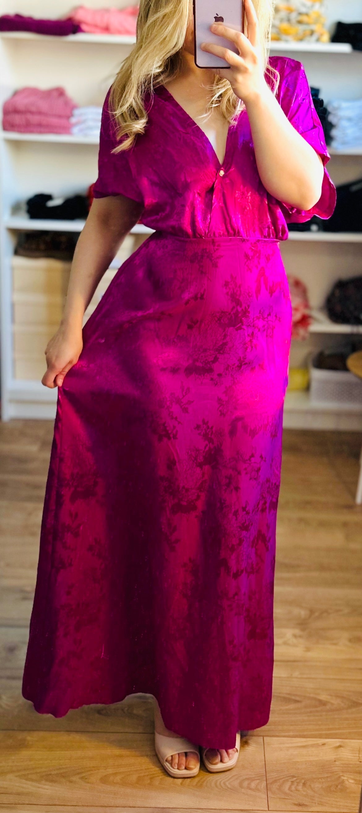 Robe Talia Mauve