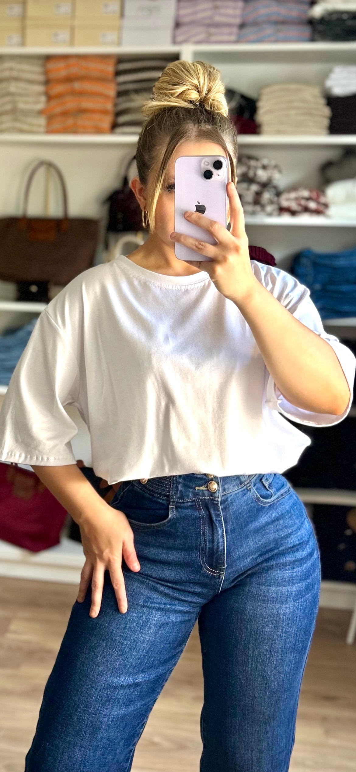 T-shirt Néo Blanc
