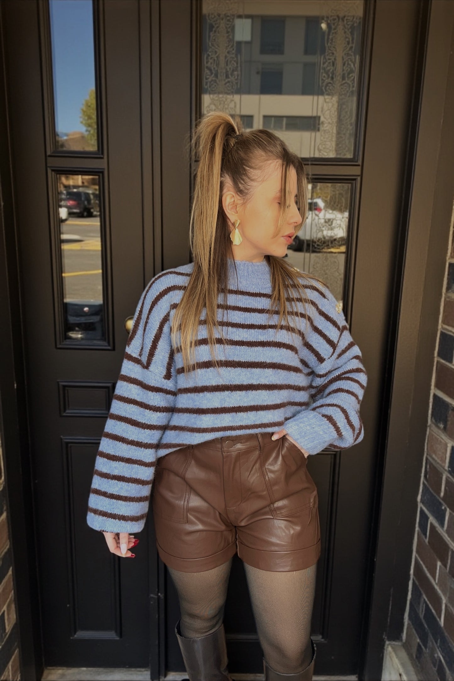 Short Delphine Chocolat