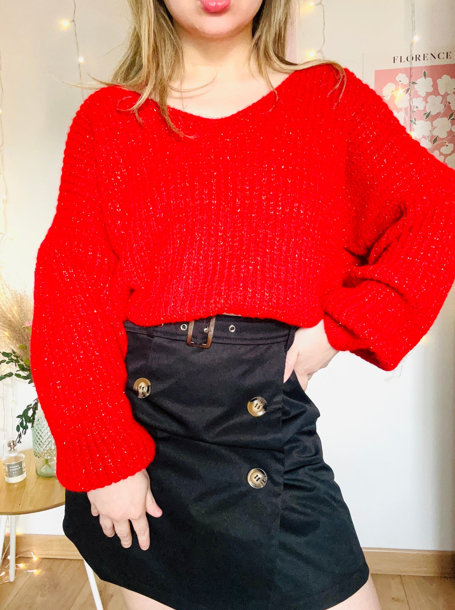 Pull Nova rouge
