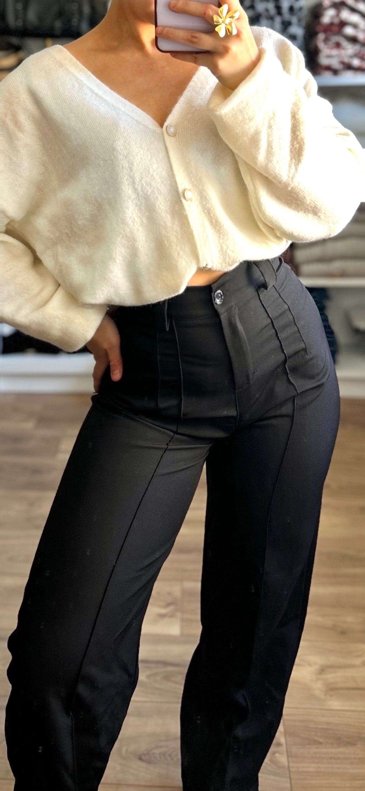 Pantalon Sandro Noir