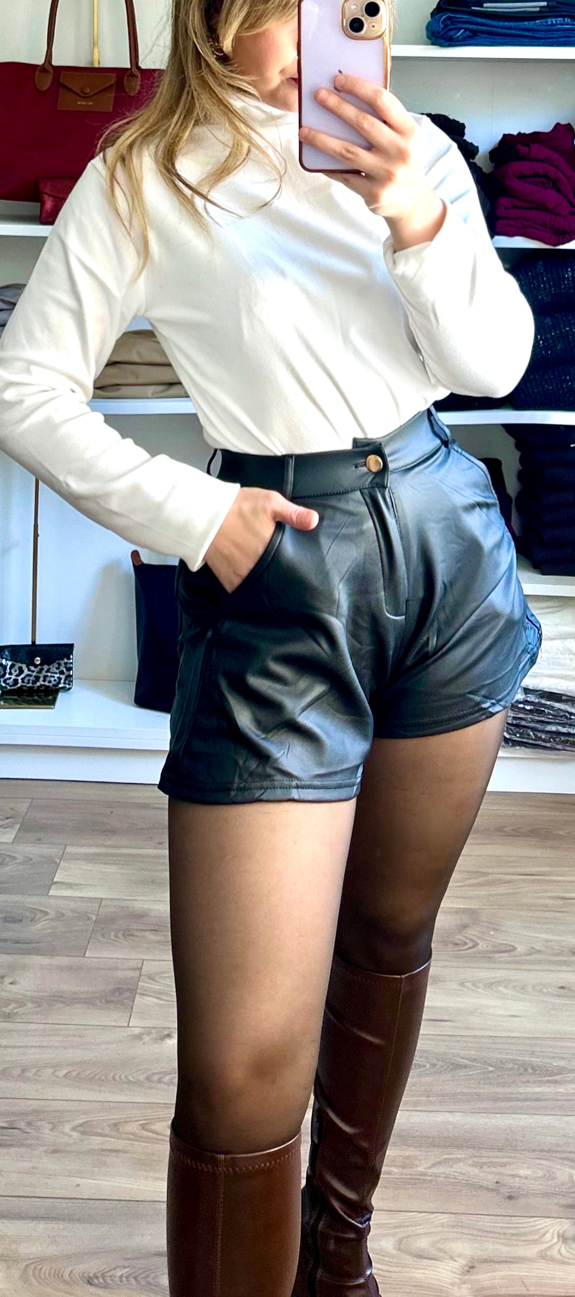 Short Lou Noir