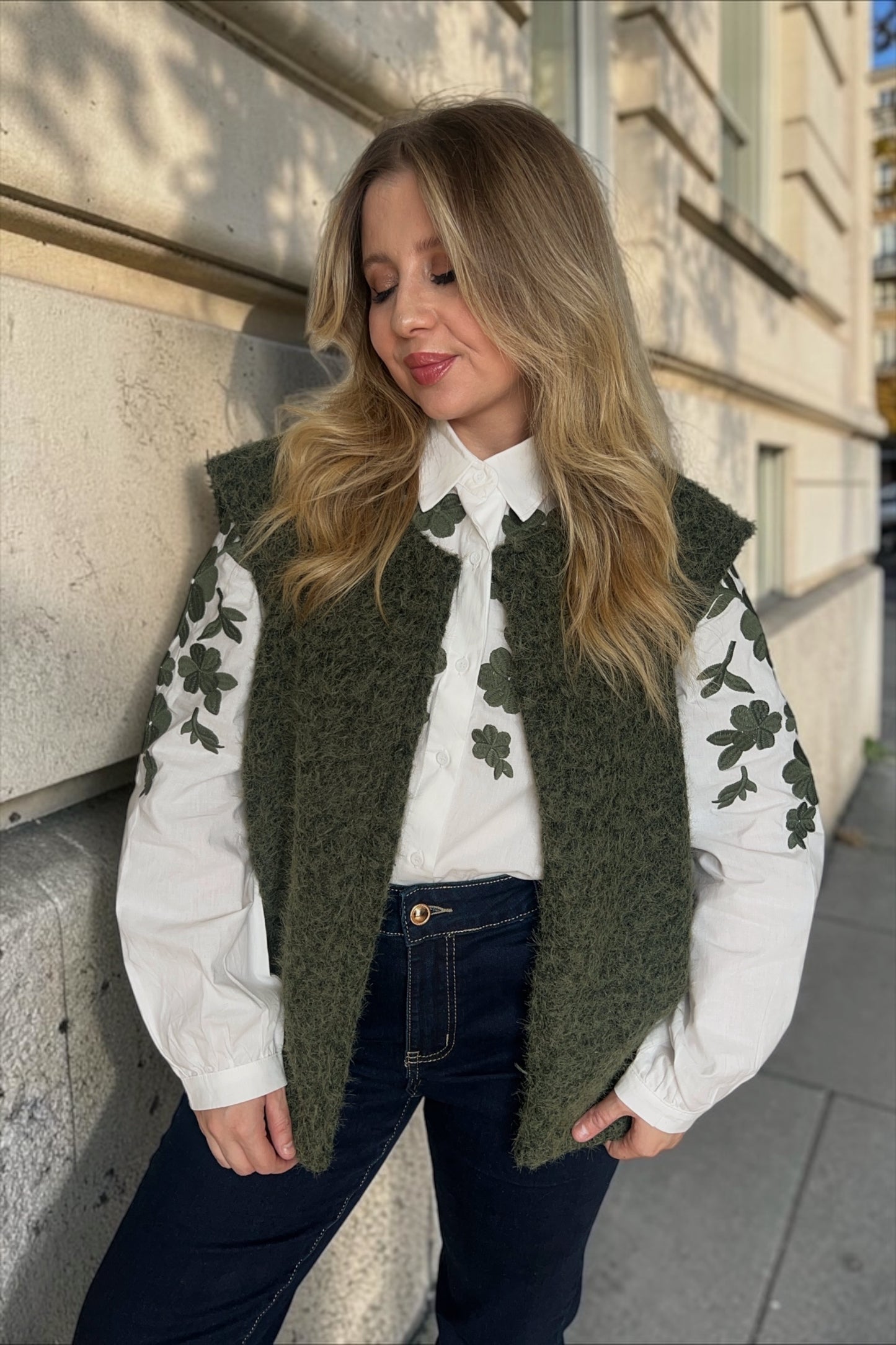Veste Bella Kaki