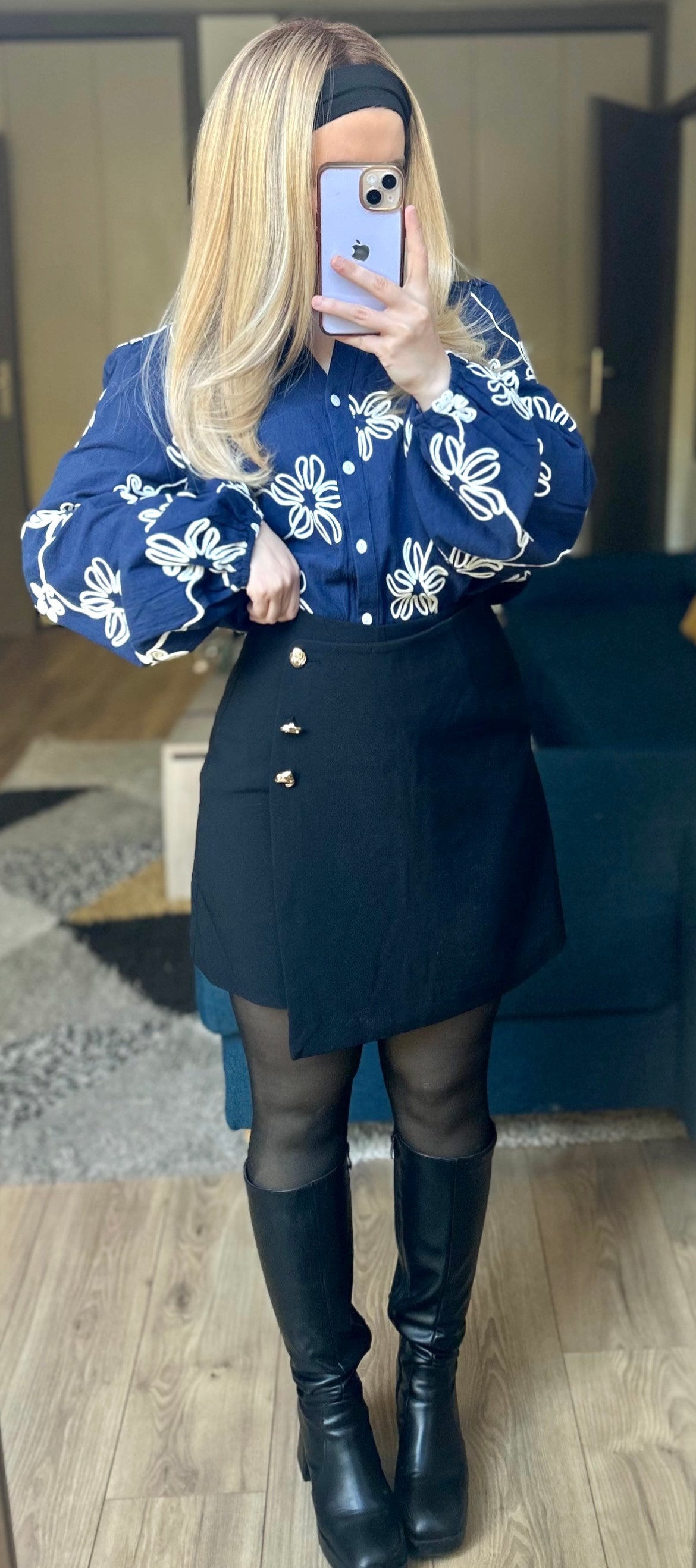 Jupe Short Victoire Noire