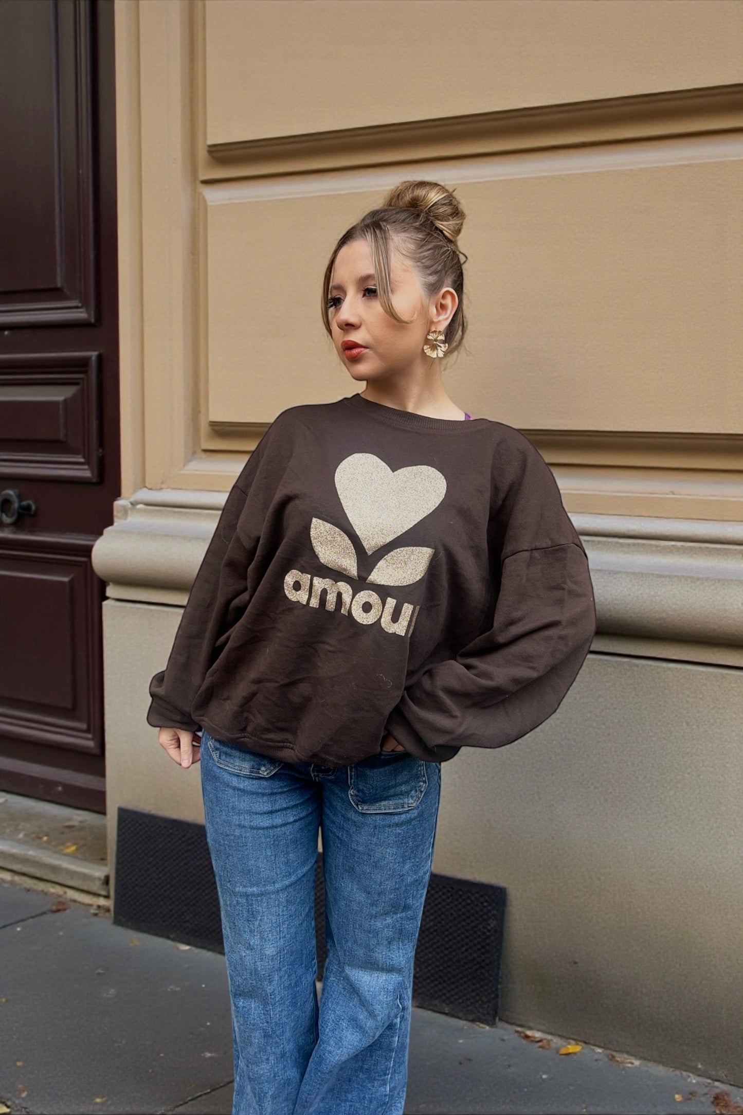Sweat Amour Chocolat