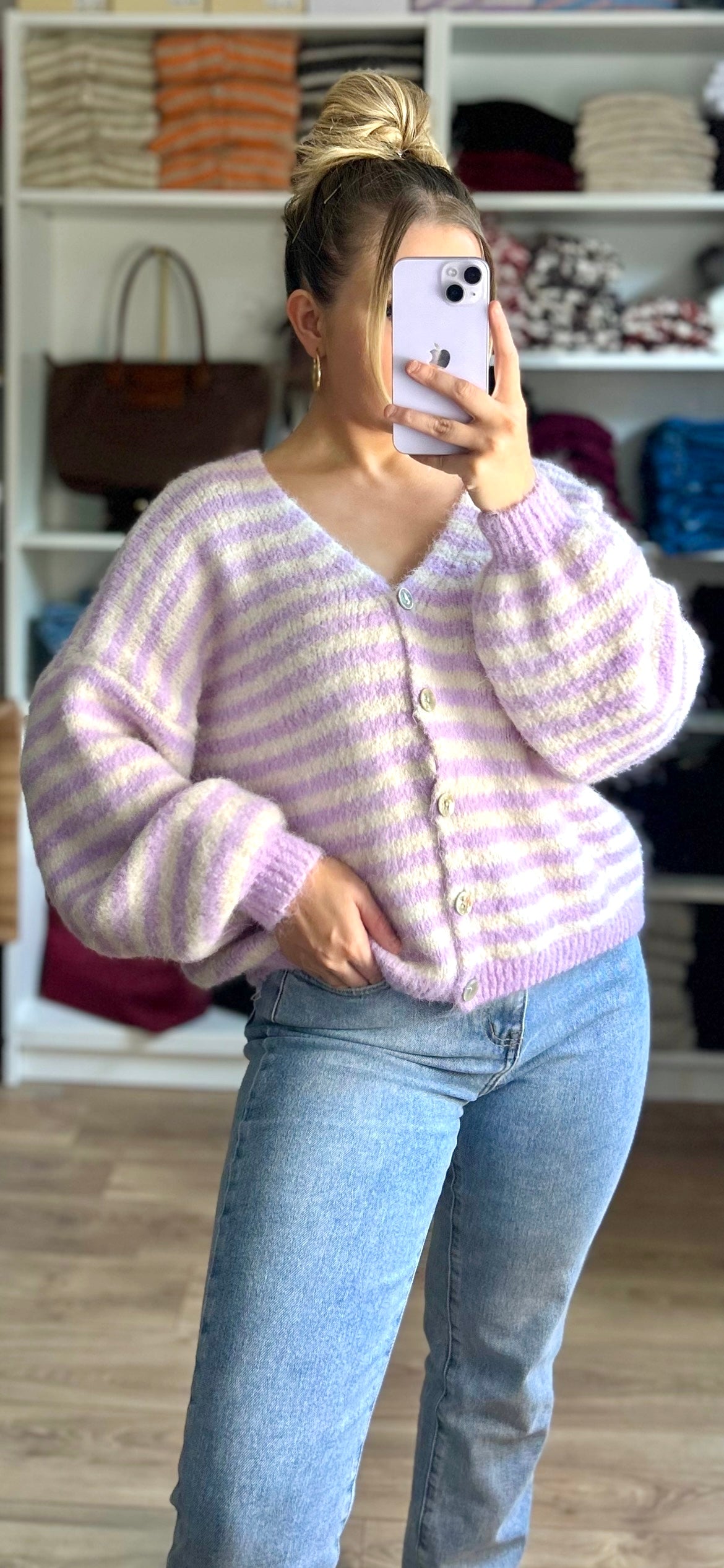 Gilet Tessa Lilas