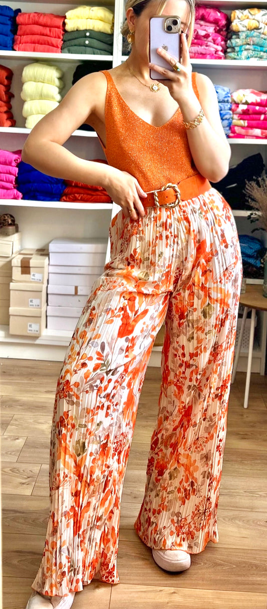 Pantalon Yumi Mandarine