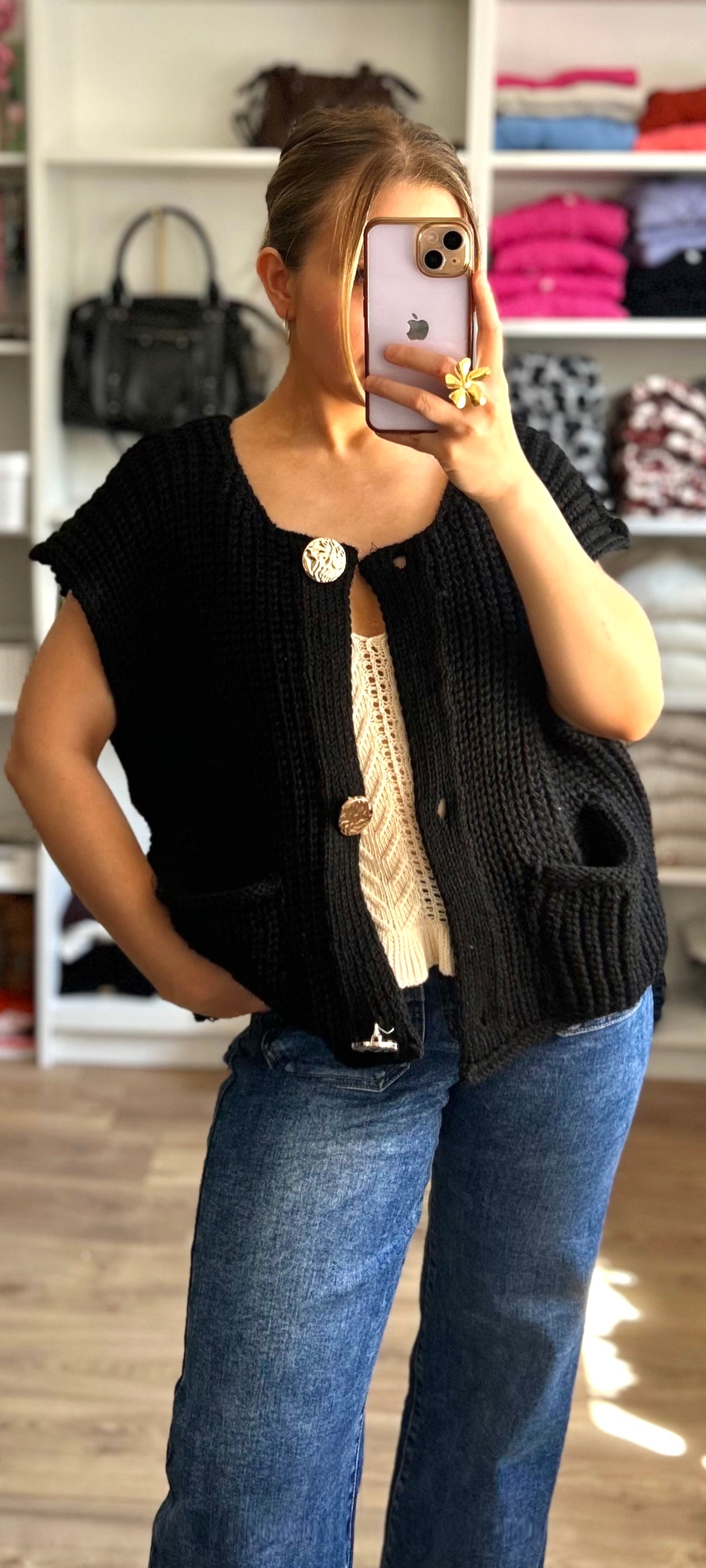 Gilet Achille Noir