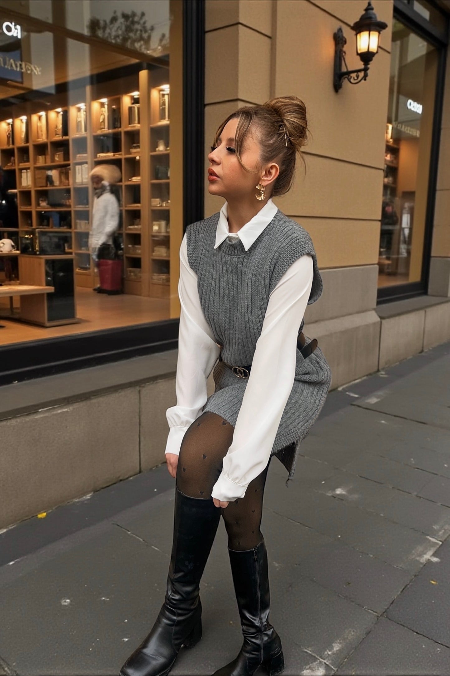 Ensemble Robe Chemise Watson Grise