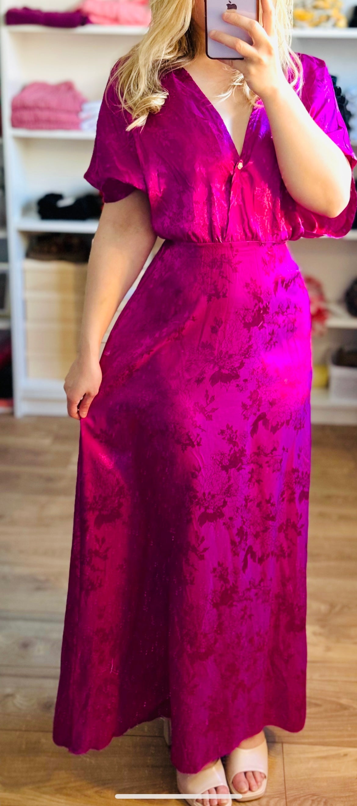 Robe Talia Mauve