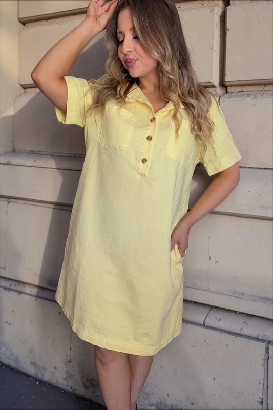 Robe Daisy Jaune