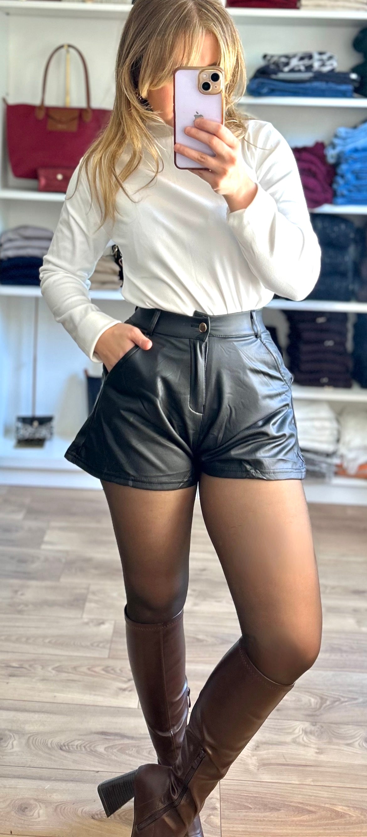 Short Lou Noir