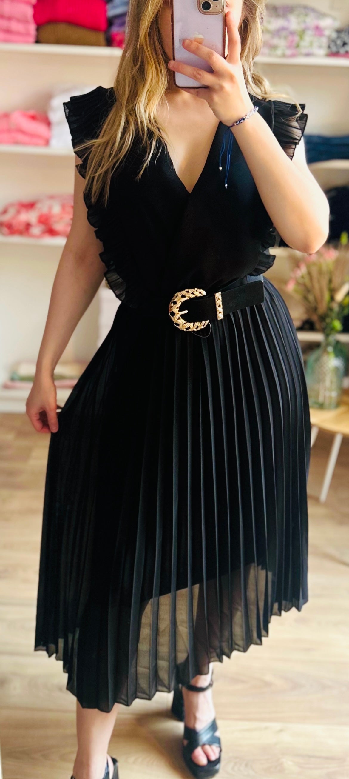 Robe Louisette Noire