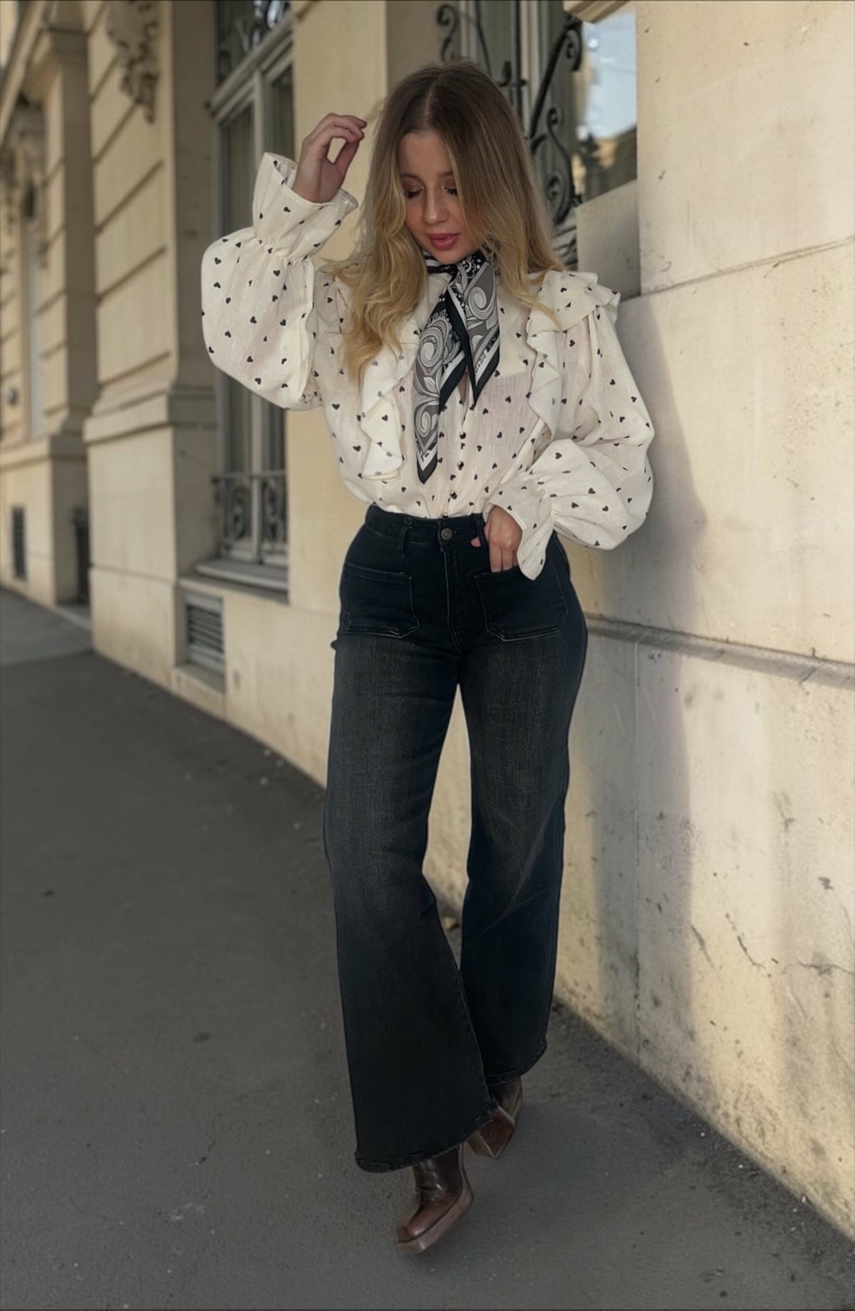 Jean Rio Noir Délavé