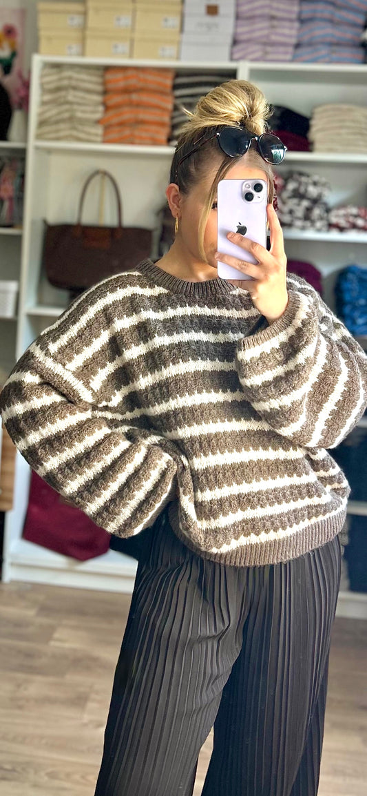 Pull Ninon Chocolat