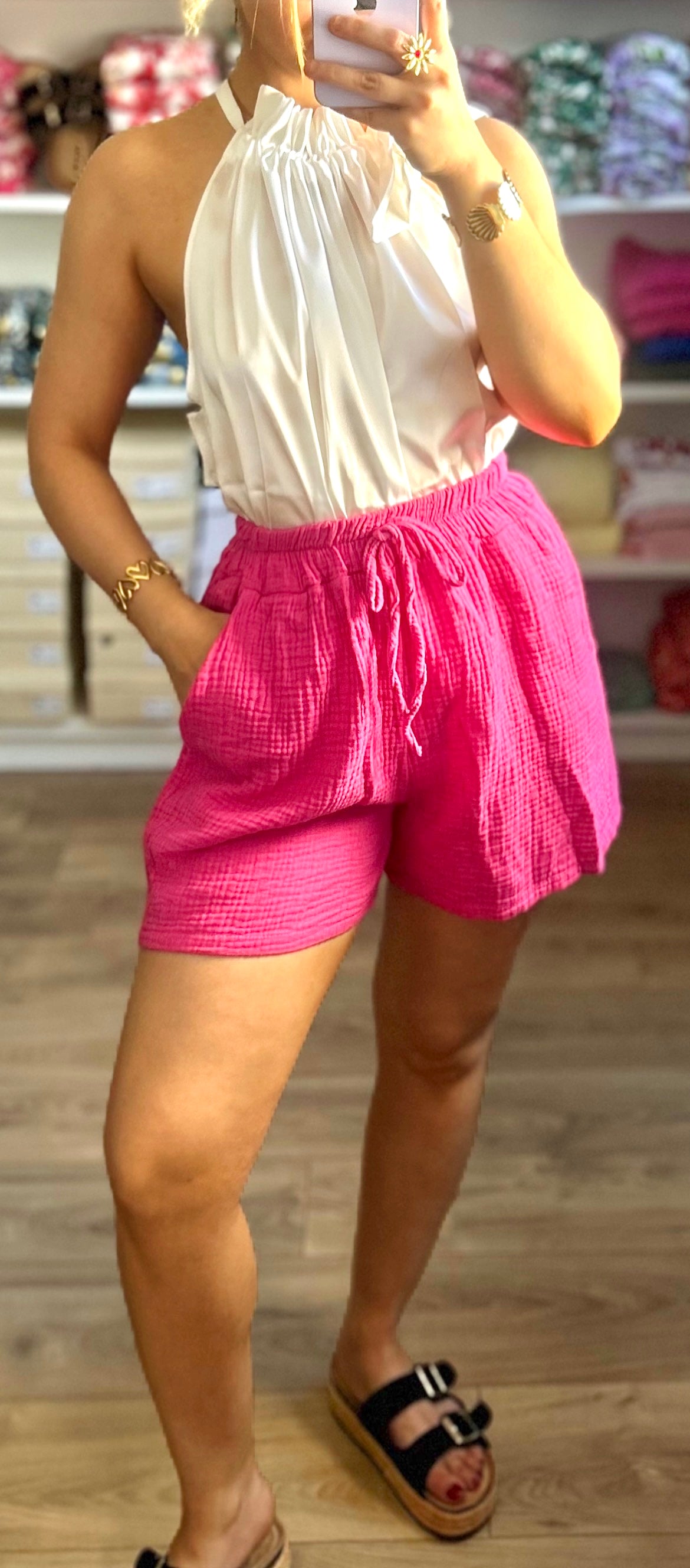 Short Charlie Fuchsia