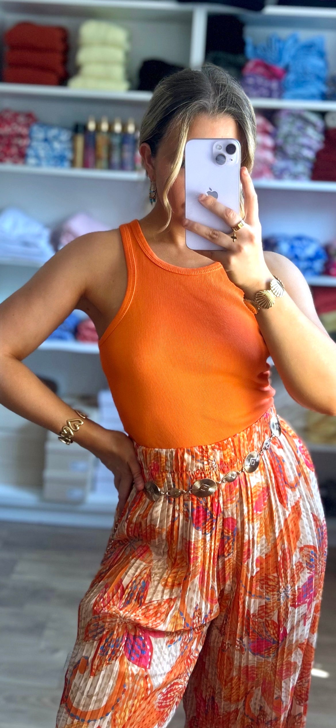 Débardeur Roxy Orange