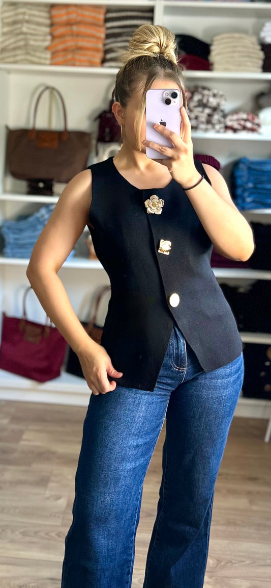 Top Blazer Diana Noir
