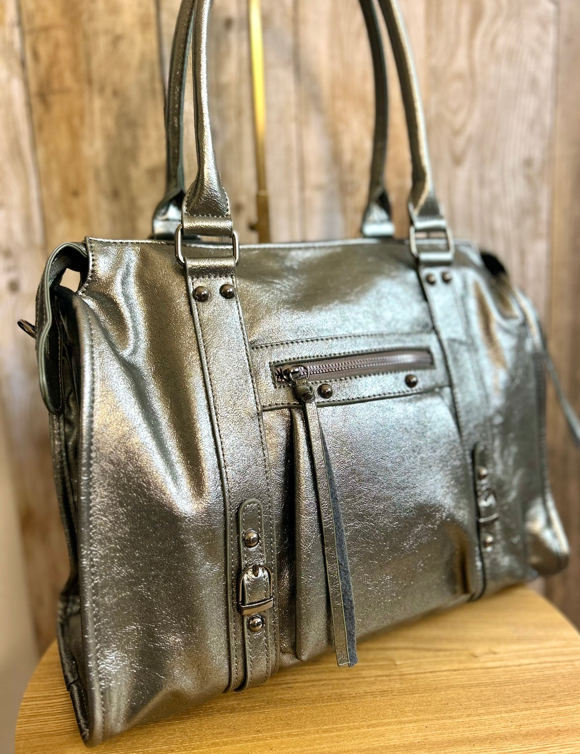 Sac Robin Argenté XXL