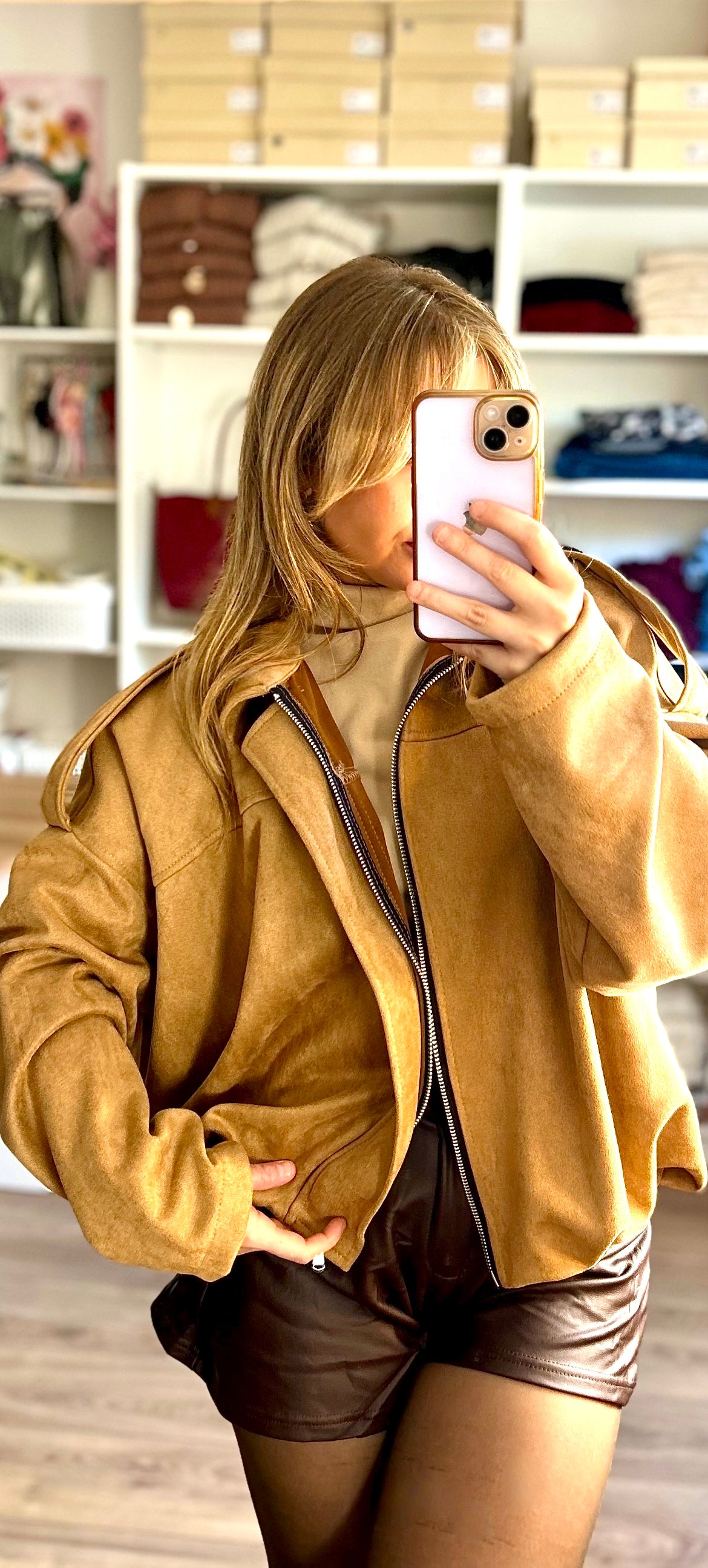 Veste Willow Camel