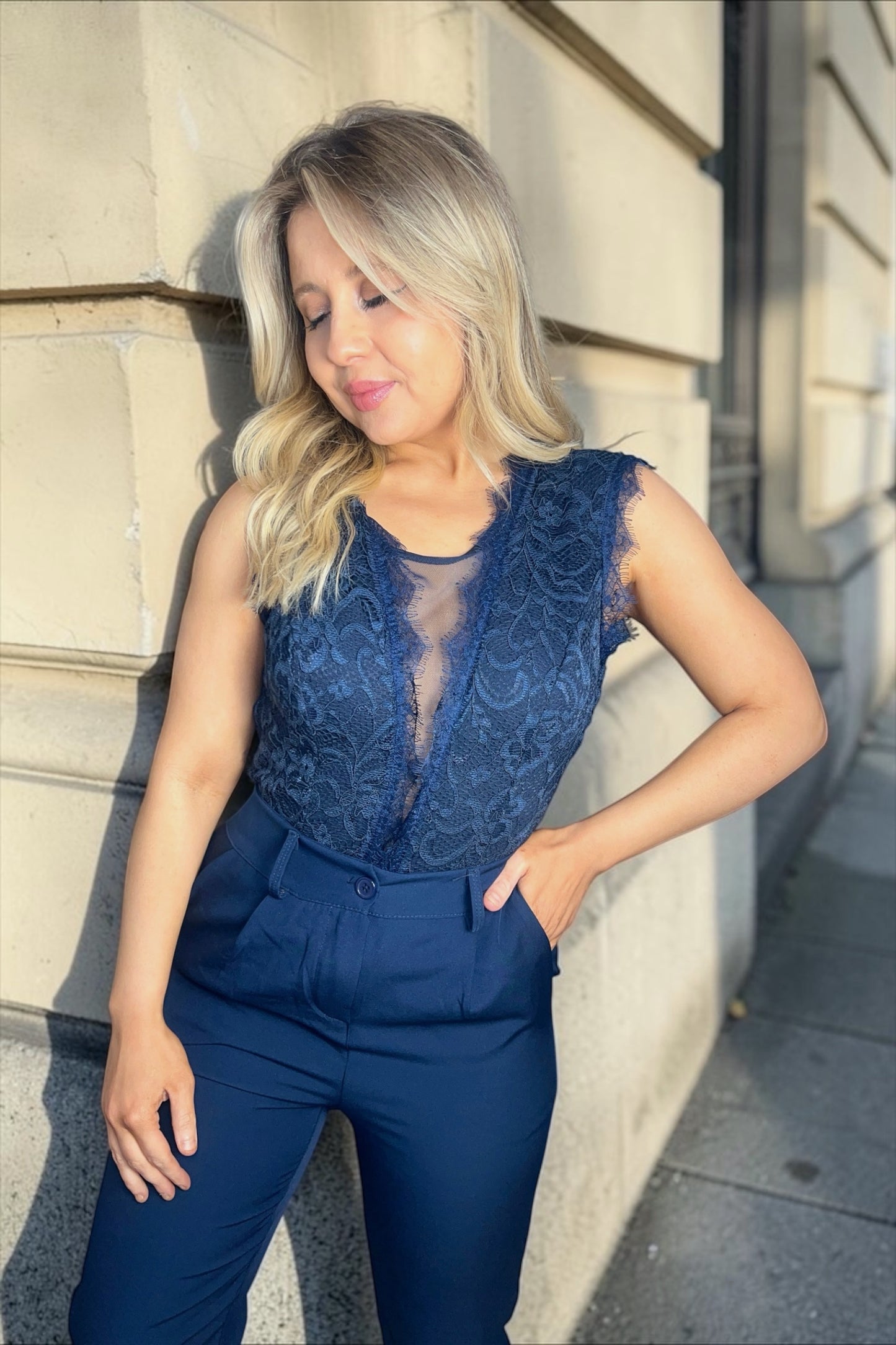 Body Adèle Bleu Marine