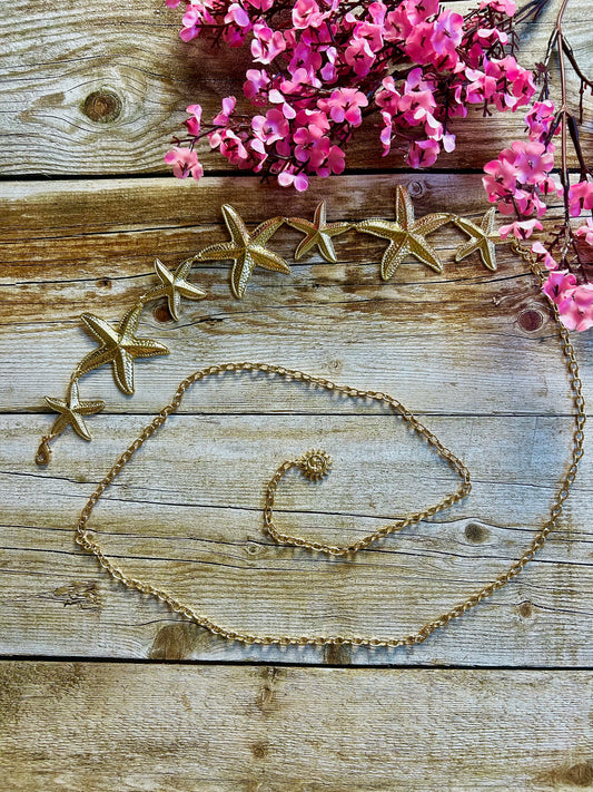 Chaîne de taille Océane Dorée (Taille ajustée 36-42)