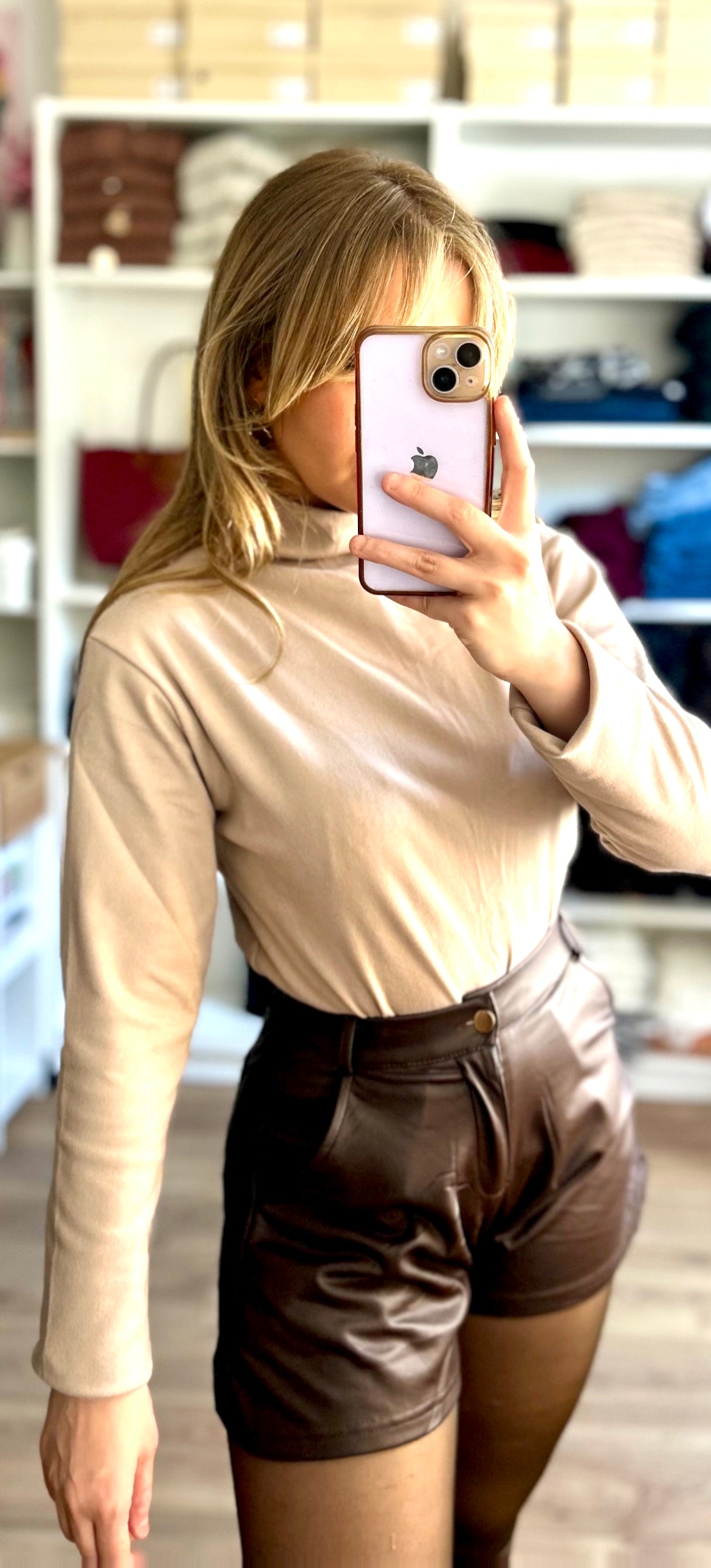 Top Sam Taupe