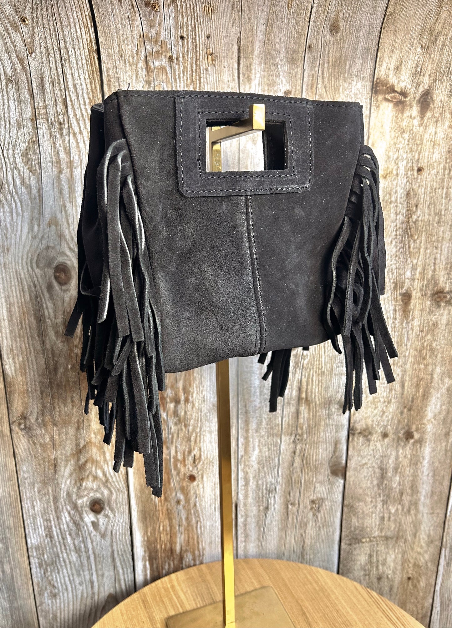 Sac Léane Noir 100% cuir (taille S)