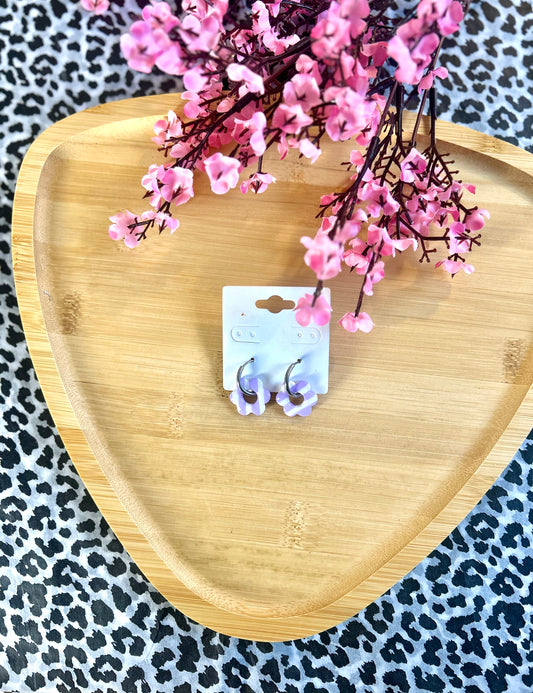 Boucles d’oreilles Tessa Lilas