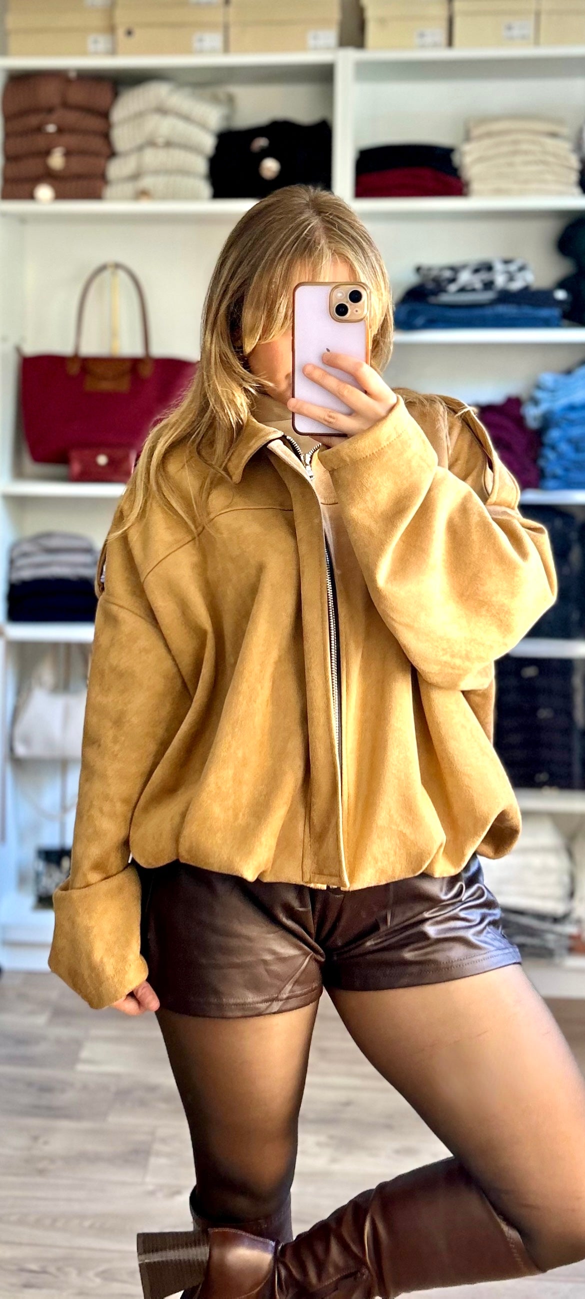 Veste Willow Camel