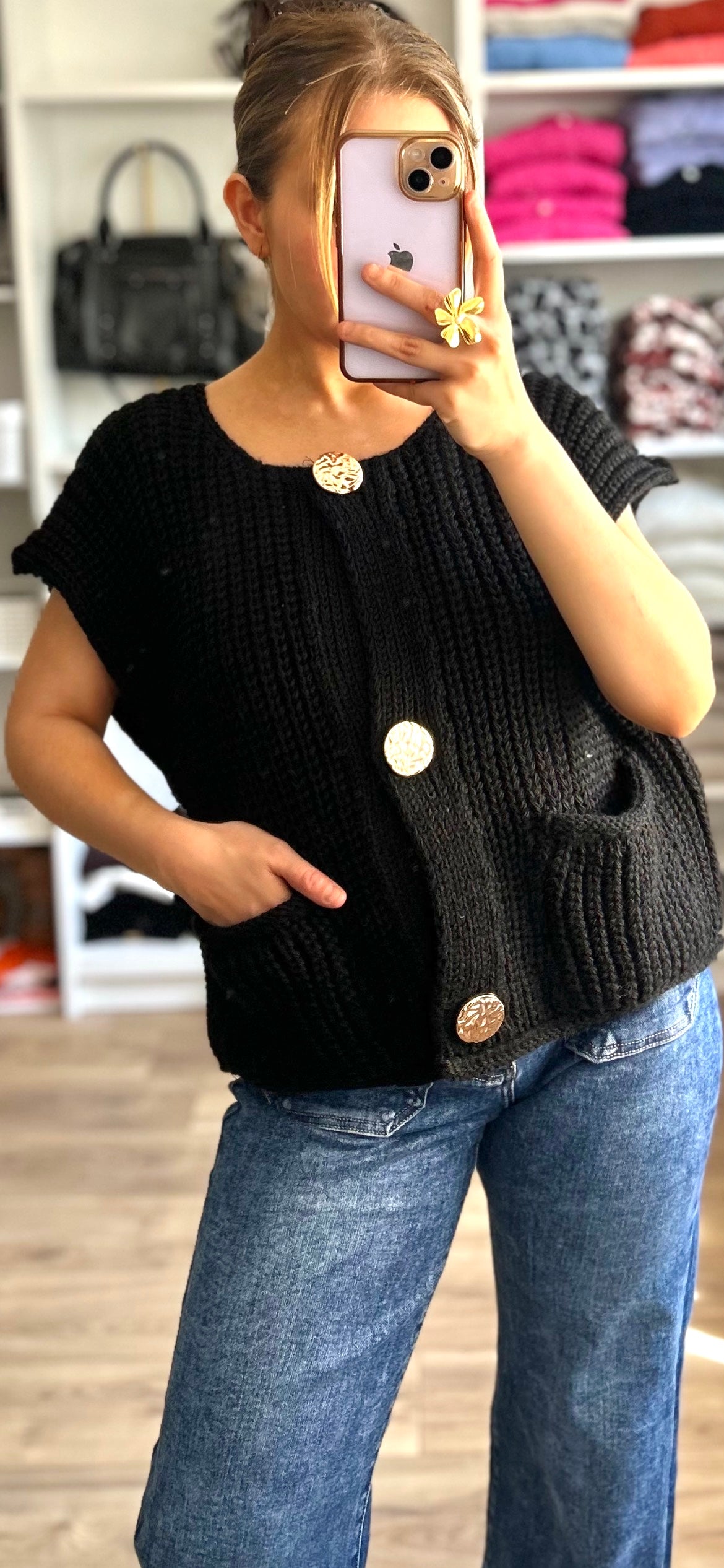 Gilet Achille Noir