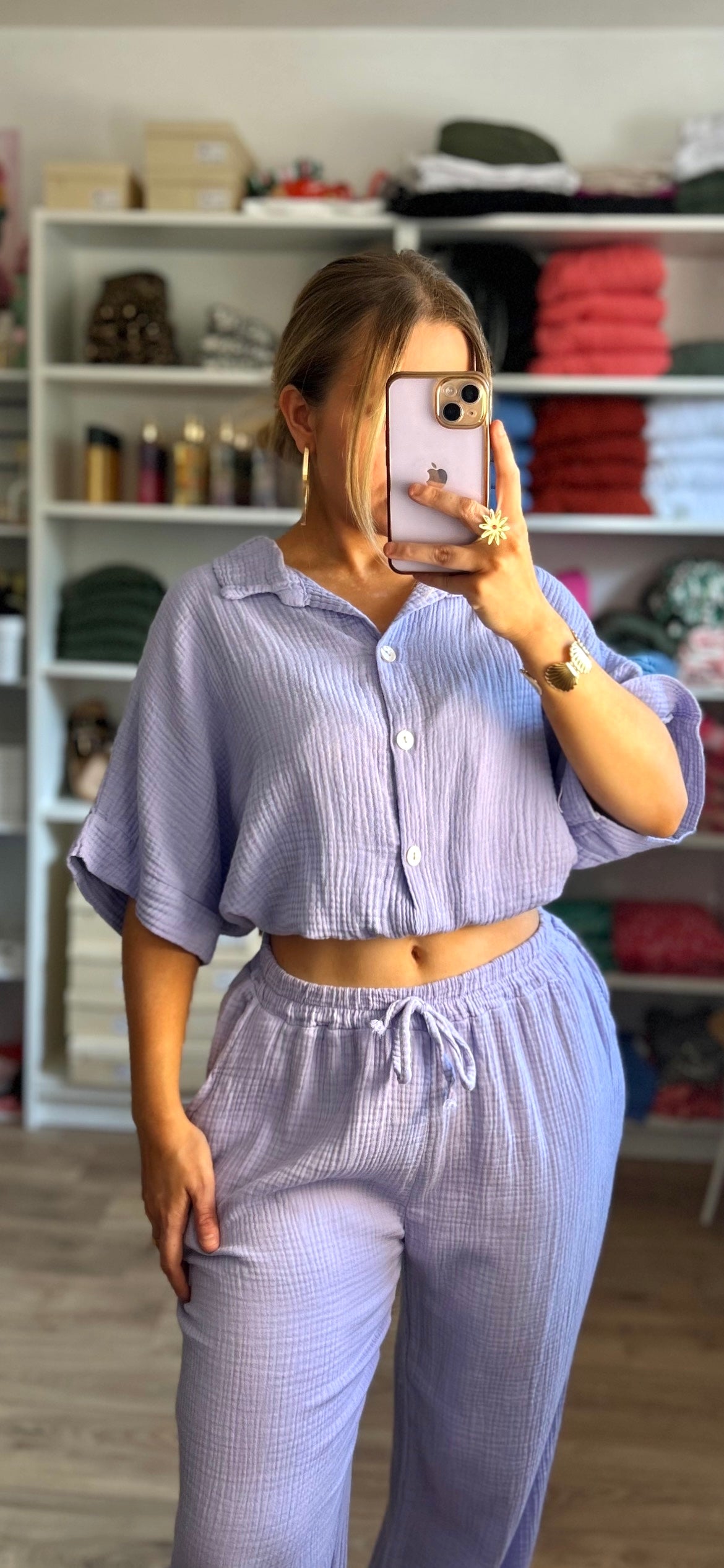 Chemise Ari Lilas