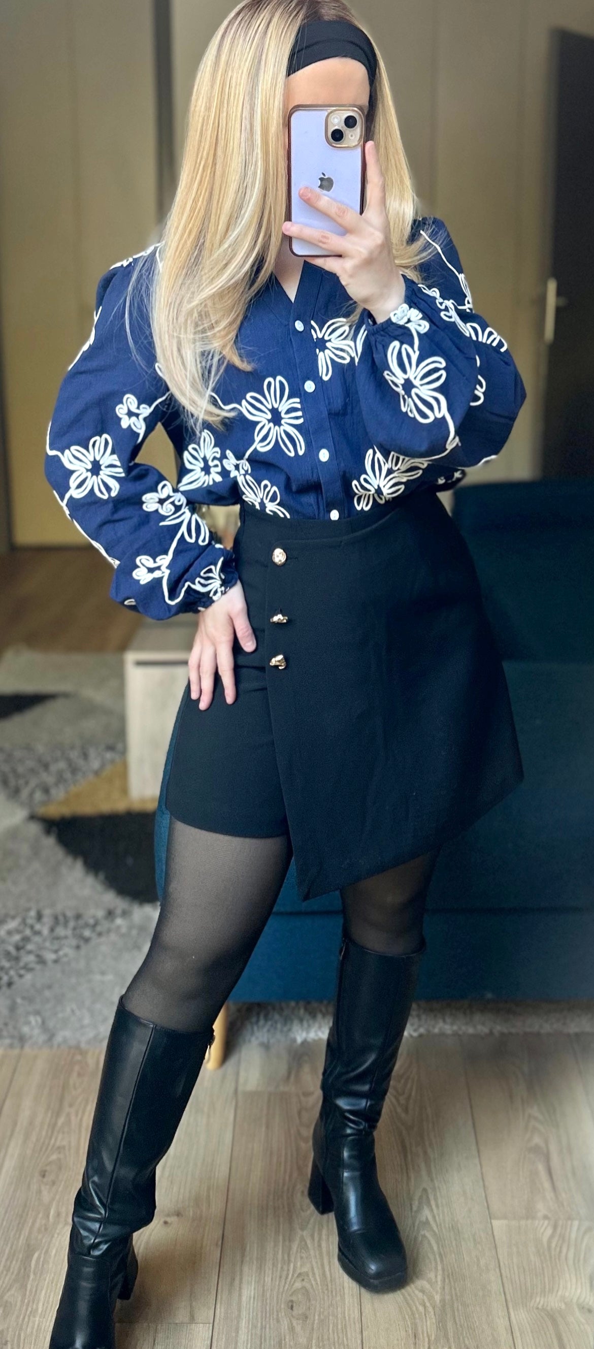 Jupe Short Victoire Noire