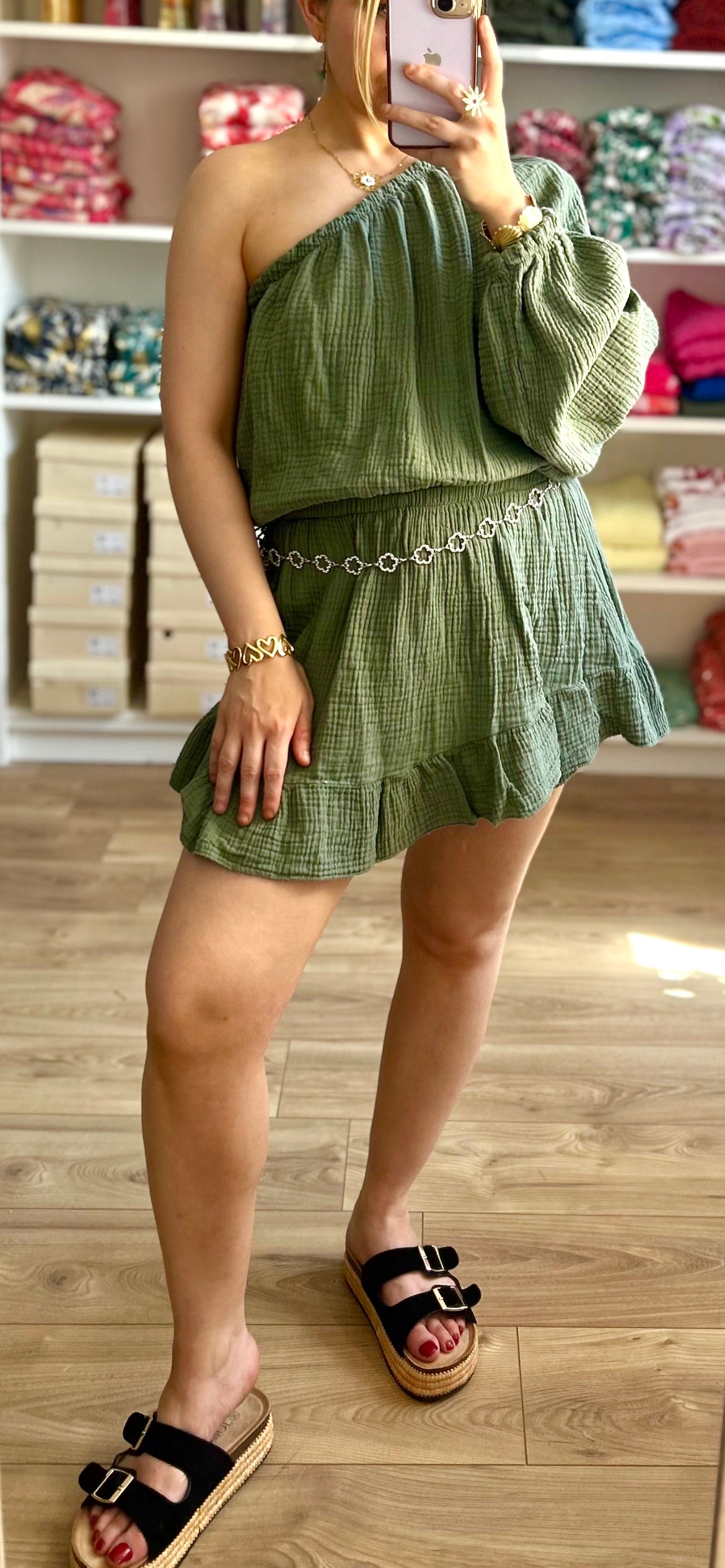 Combi-short Maë Kaki