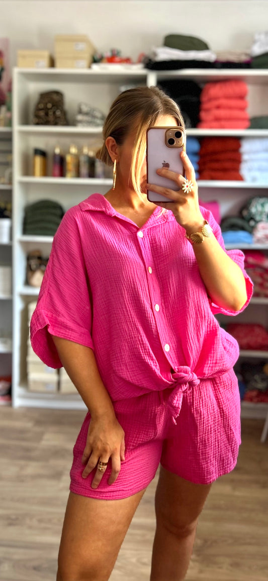 Chemise Ari Fuchsia