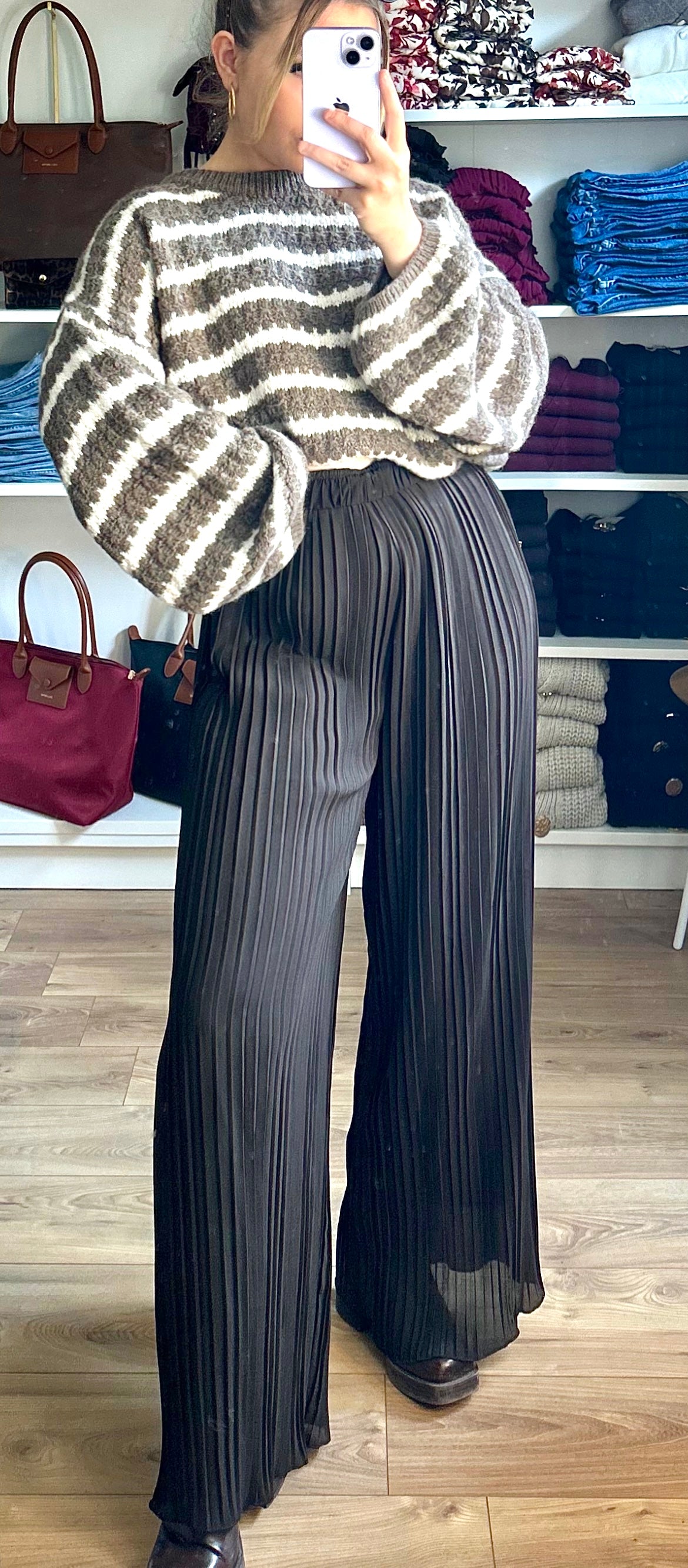 Pantalon Noa Chocolat
