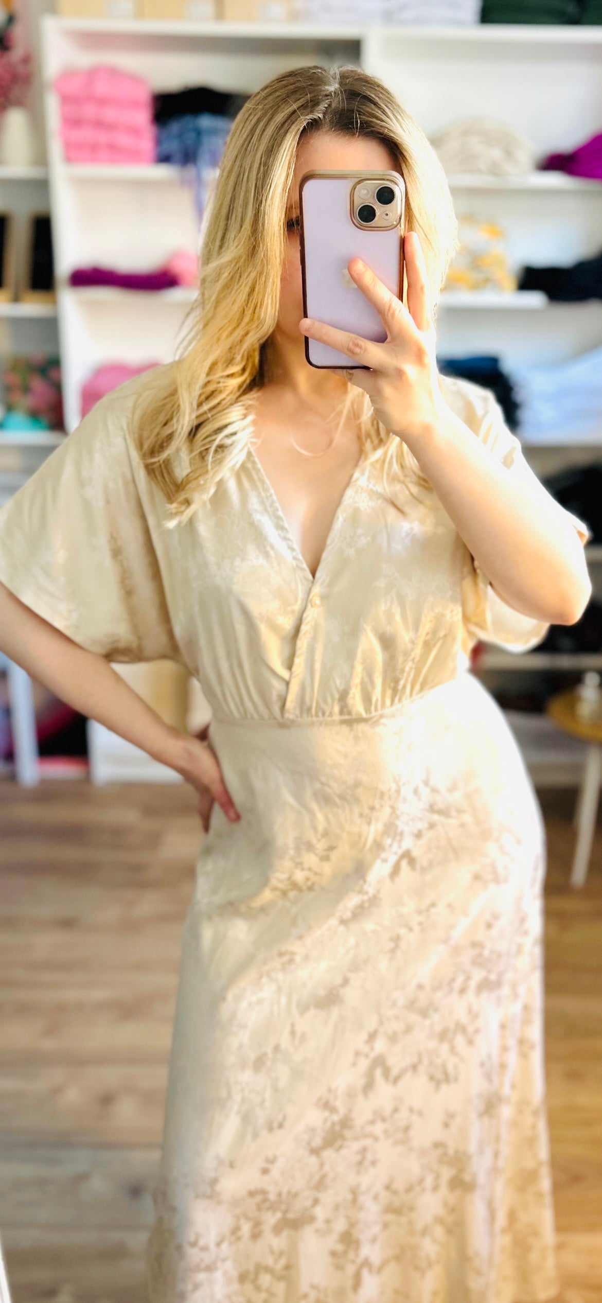 Robe Talia Beige