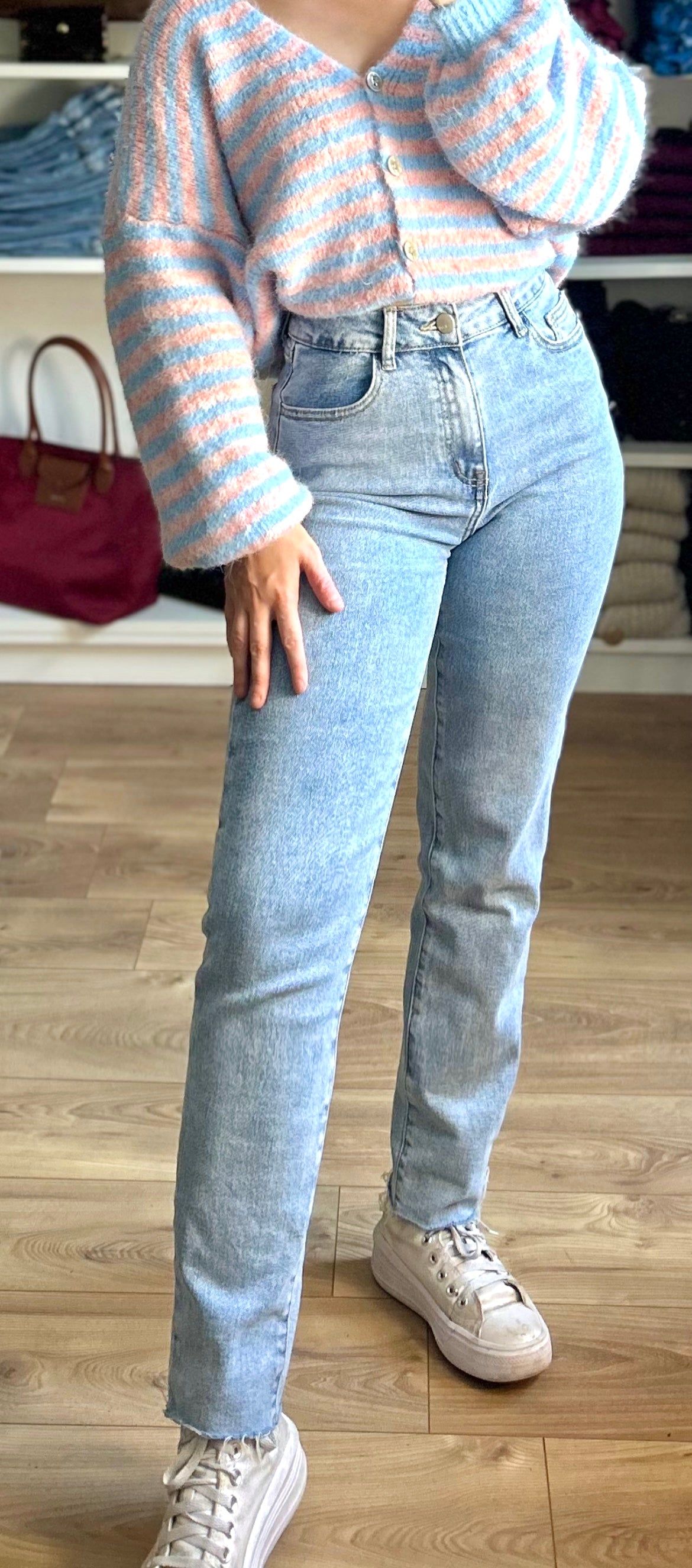 Jean Bonnie bleu clair