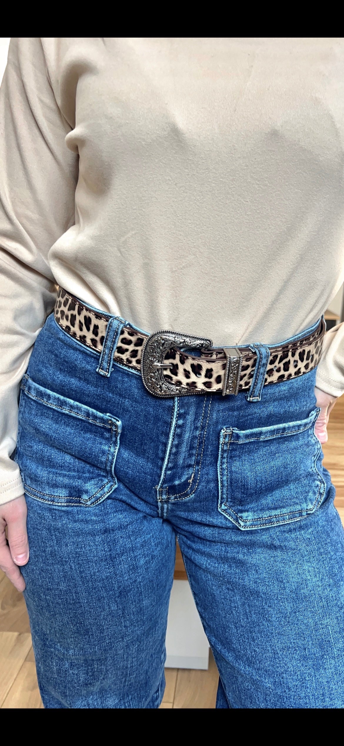 Ceinture Fauve Léopard