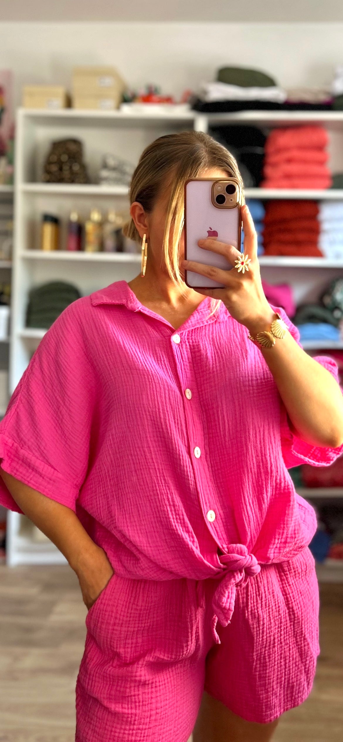 Chemise Ari Fuchsia