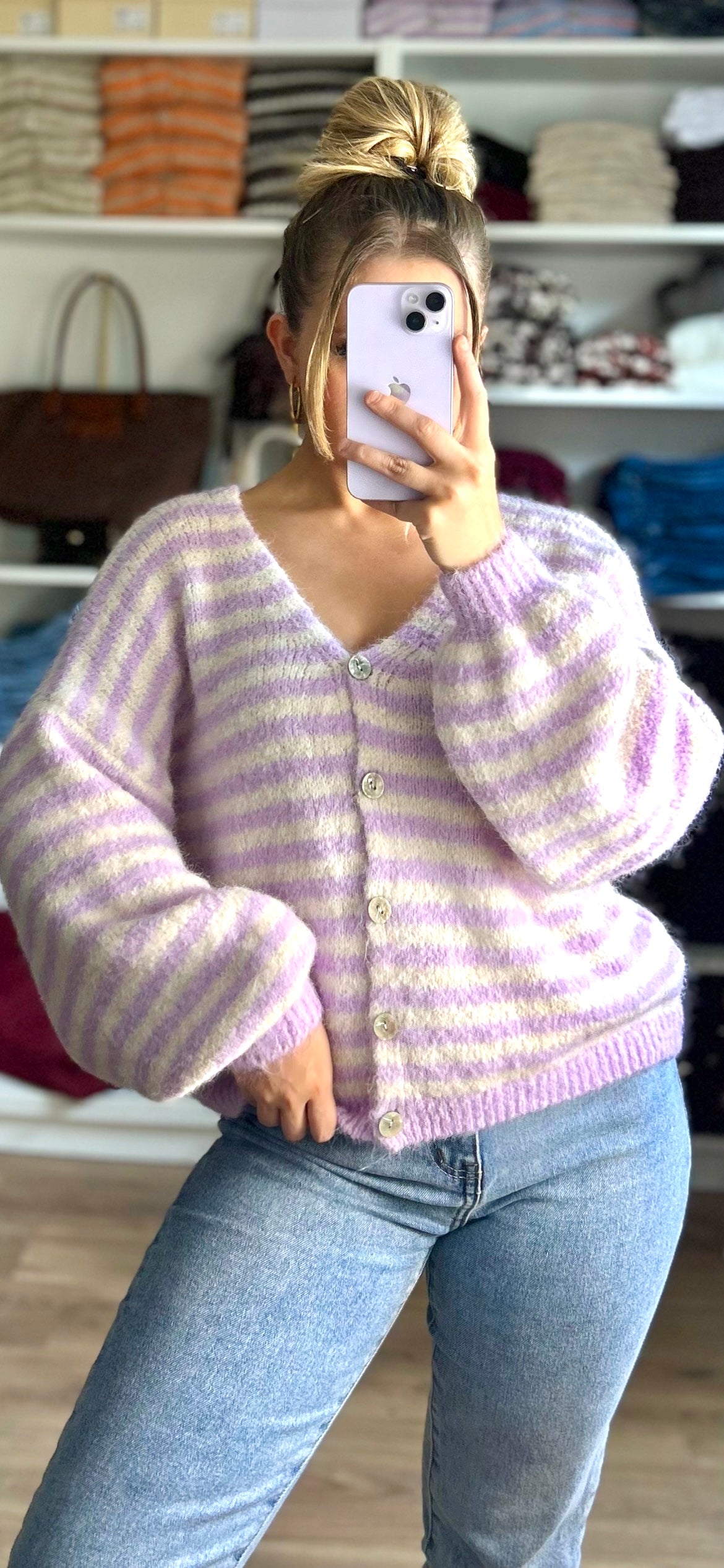 Gilet Tessa Lilas