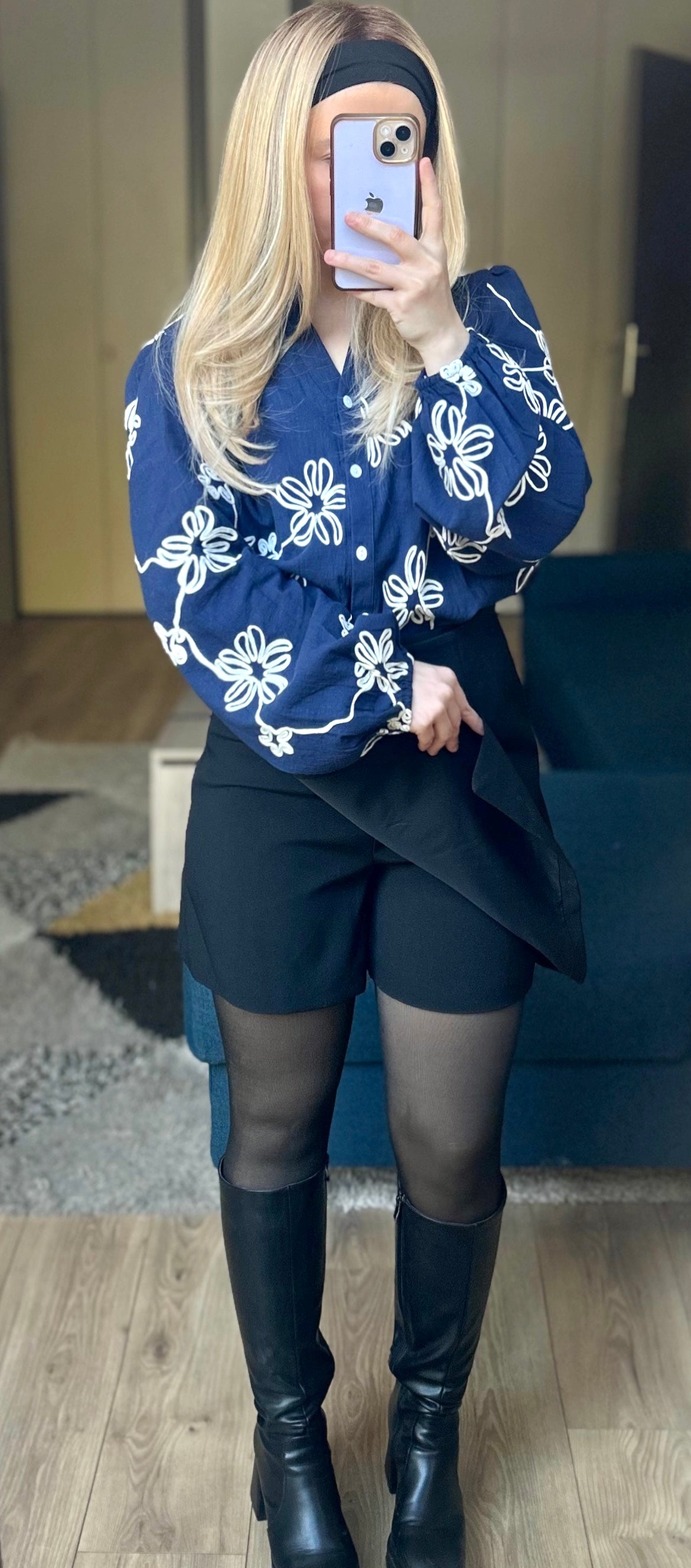 Jupe Short Victoire Noire