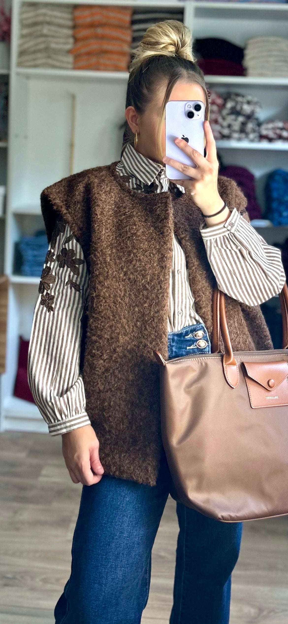 Veste Bella Chocolat