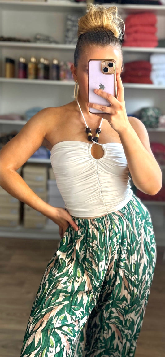 Top Lise Écru
