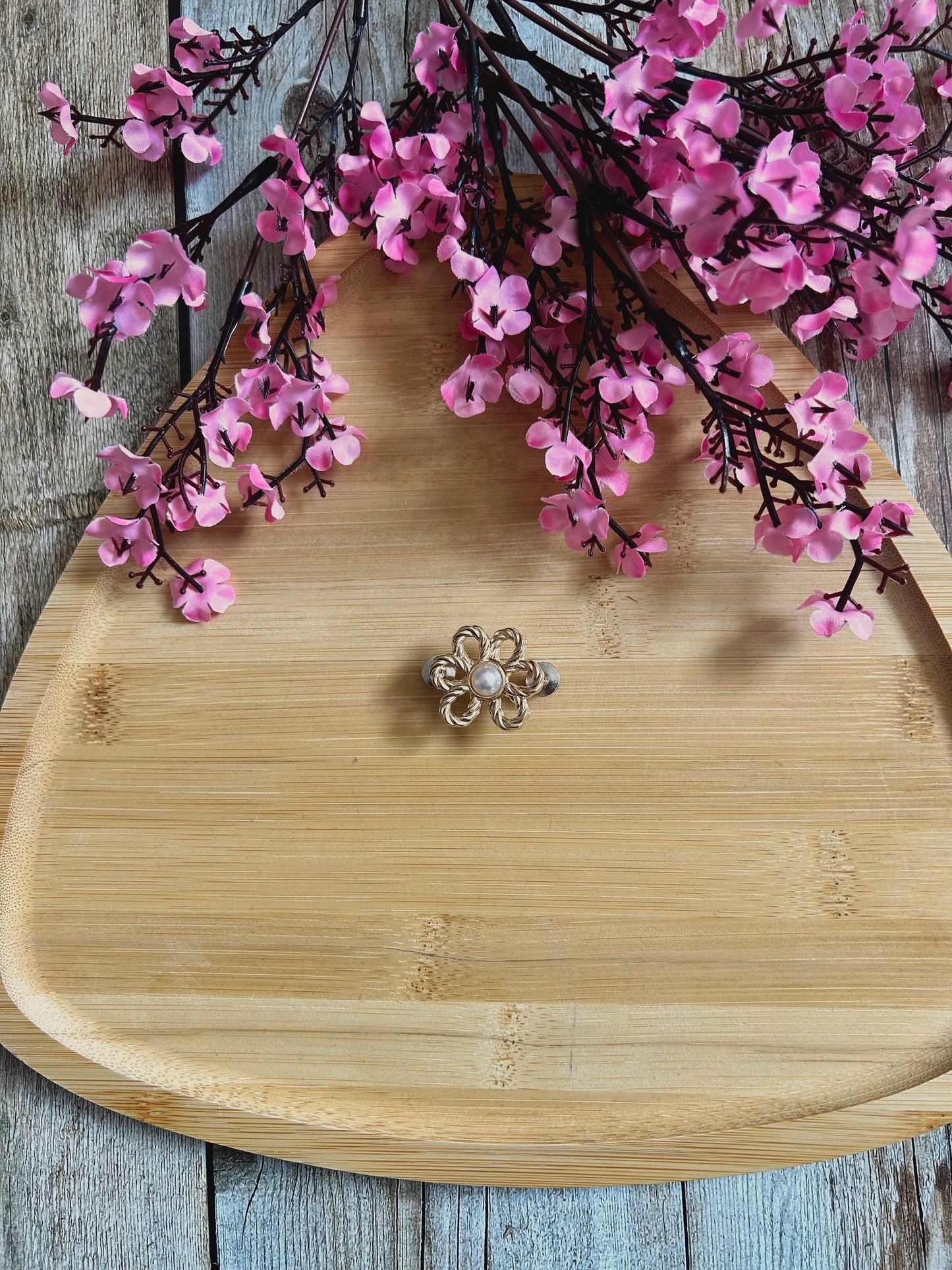Serre-taille Fleur Doré