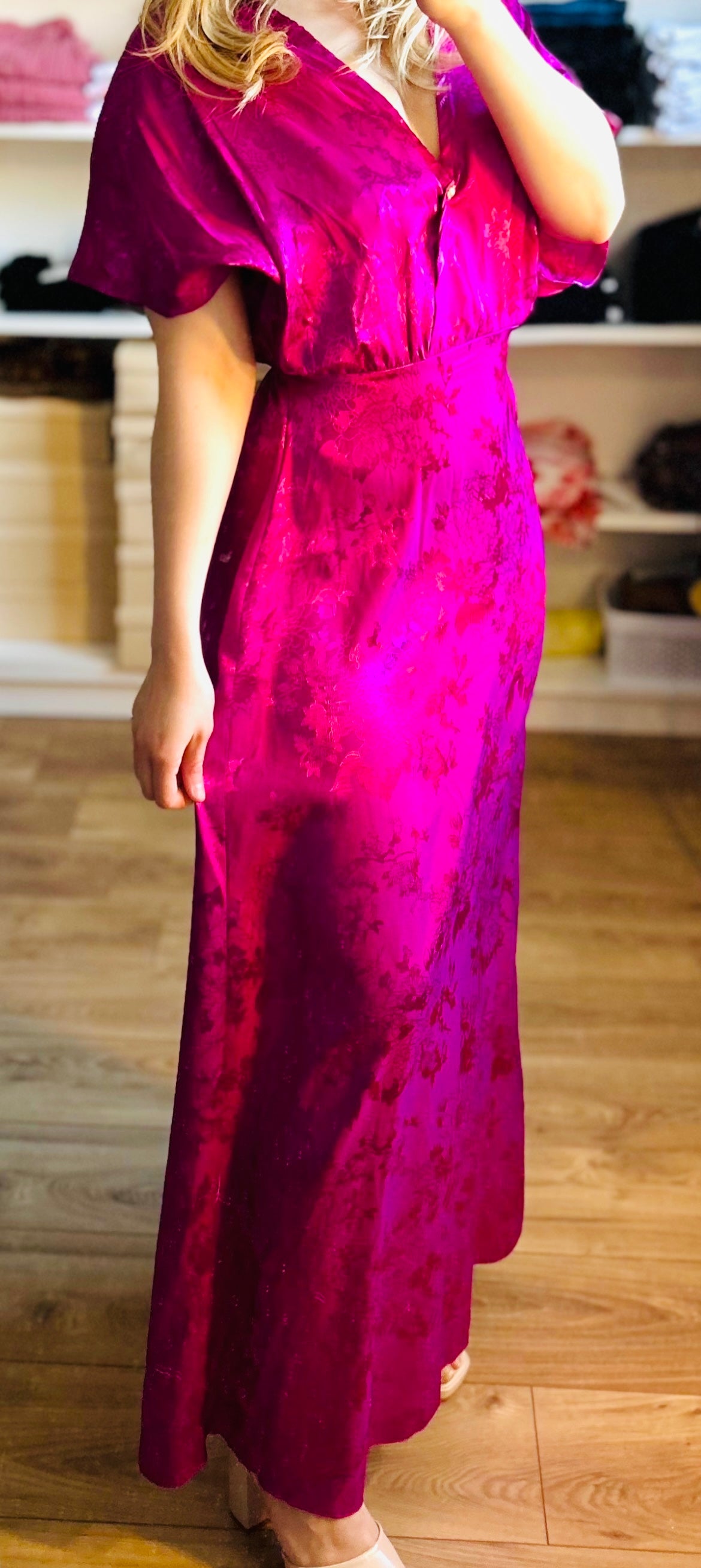 Robe Talia Mauve
